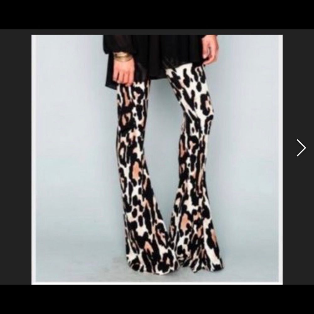 Show Me Your Mumu Bam Bam Bells in Leopard- size M